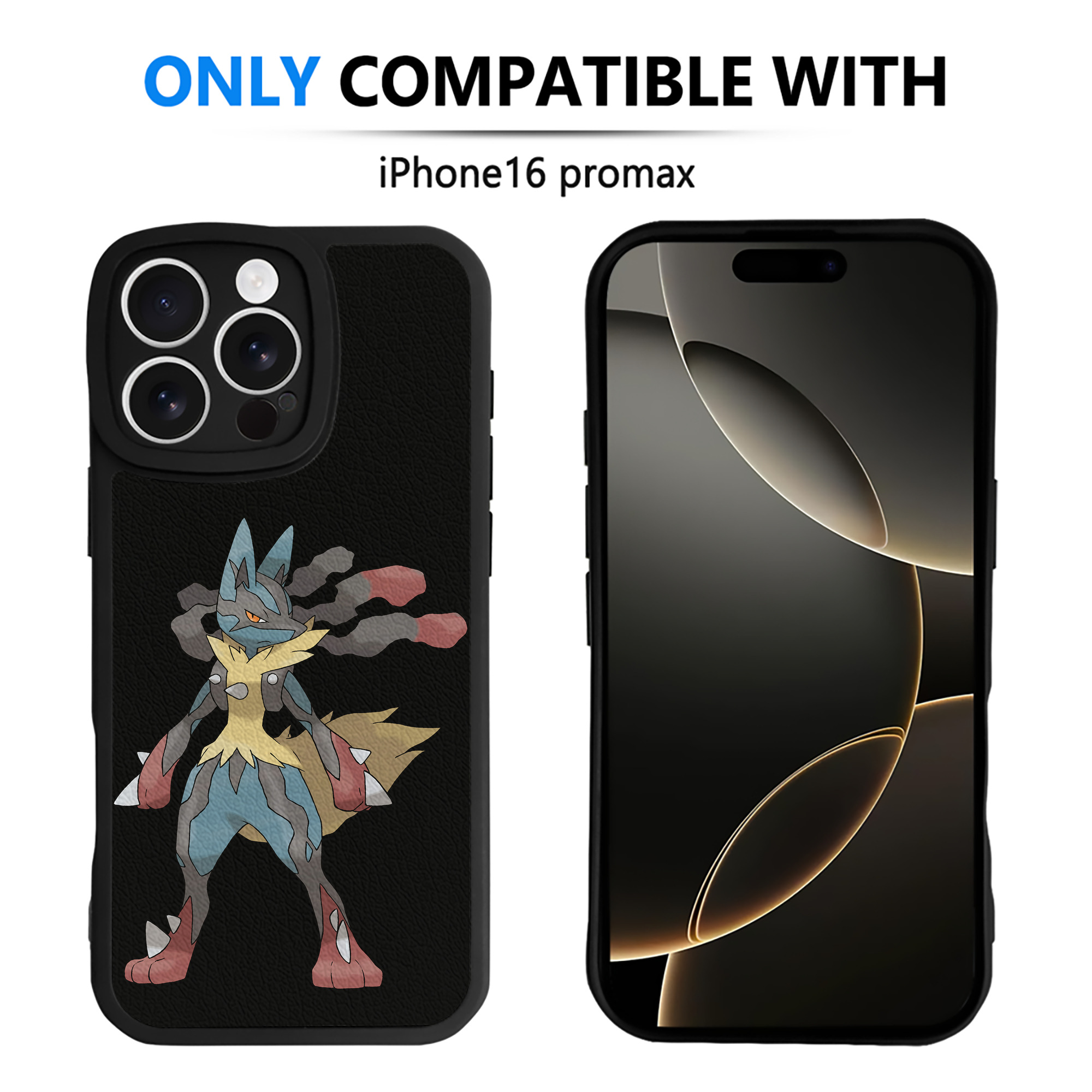 （画像用） ポケットモンスター Pokémon 【iPhone 16シリーズ対応】シリコンスマホケース（レザー調） 材質：シリコン